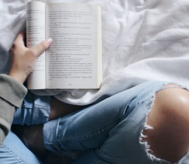 Reading as a tool for mania and depression.
